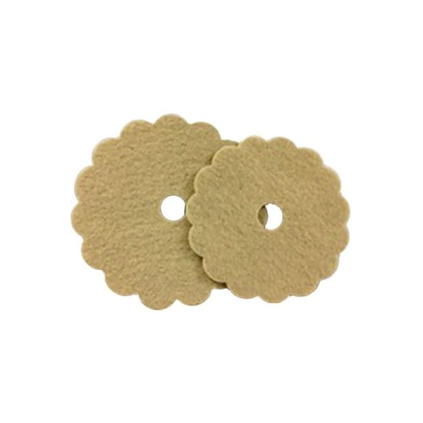 Phoenix Floor Care Phoenix 24" Grey Daisy Cleaning Pads, Case of 5 - 1750 - main